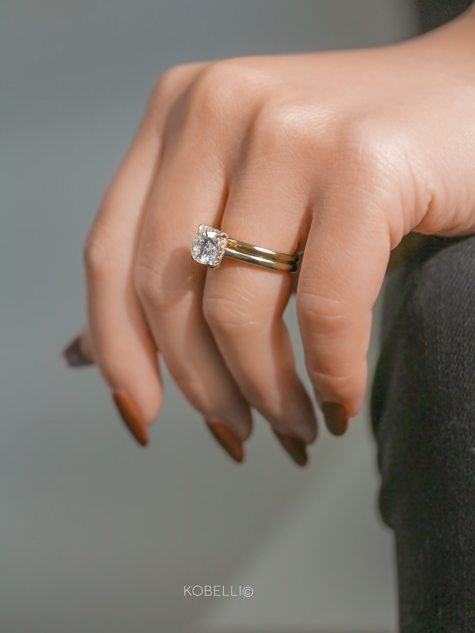 2.15 Carat Moissanite Cara Bridal Set