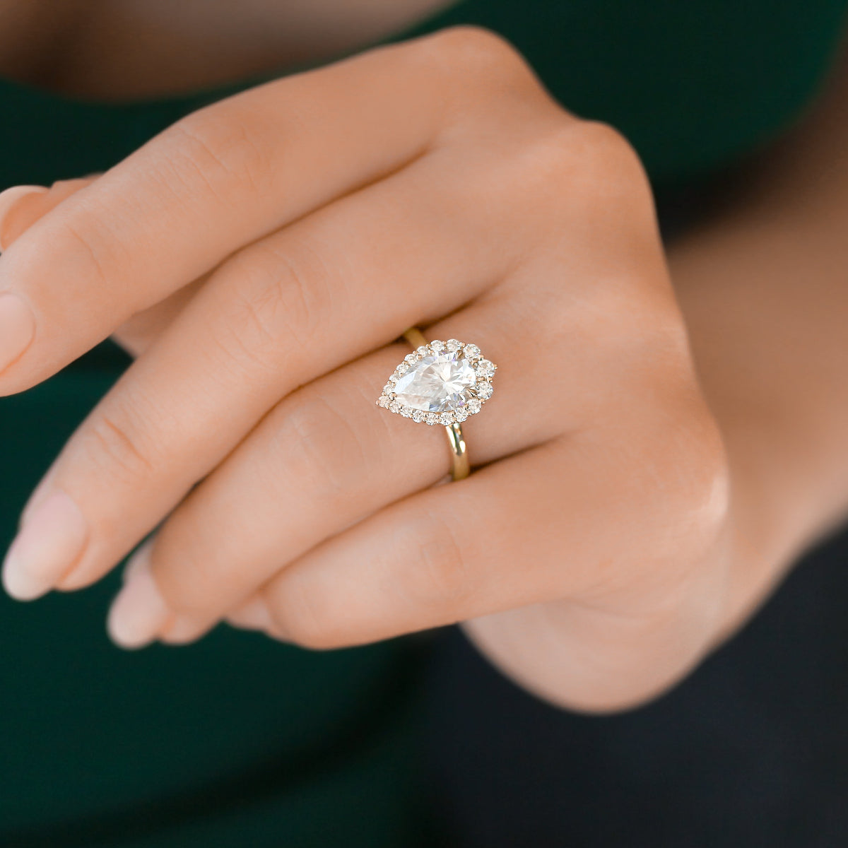 ring on a hand