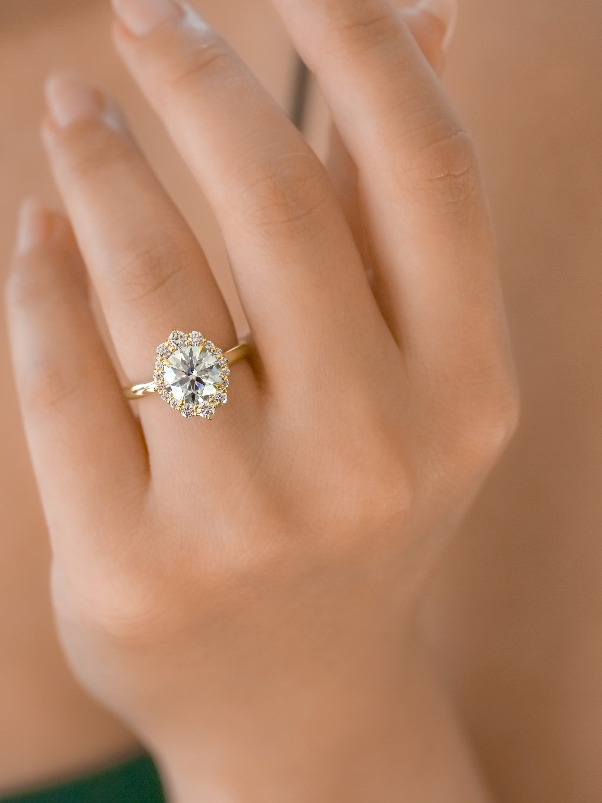 2.4 Carat Moissanite Raphaela Ring