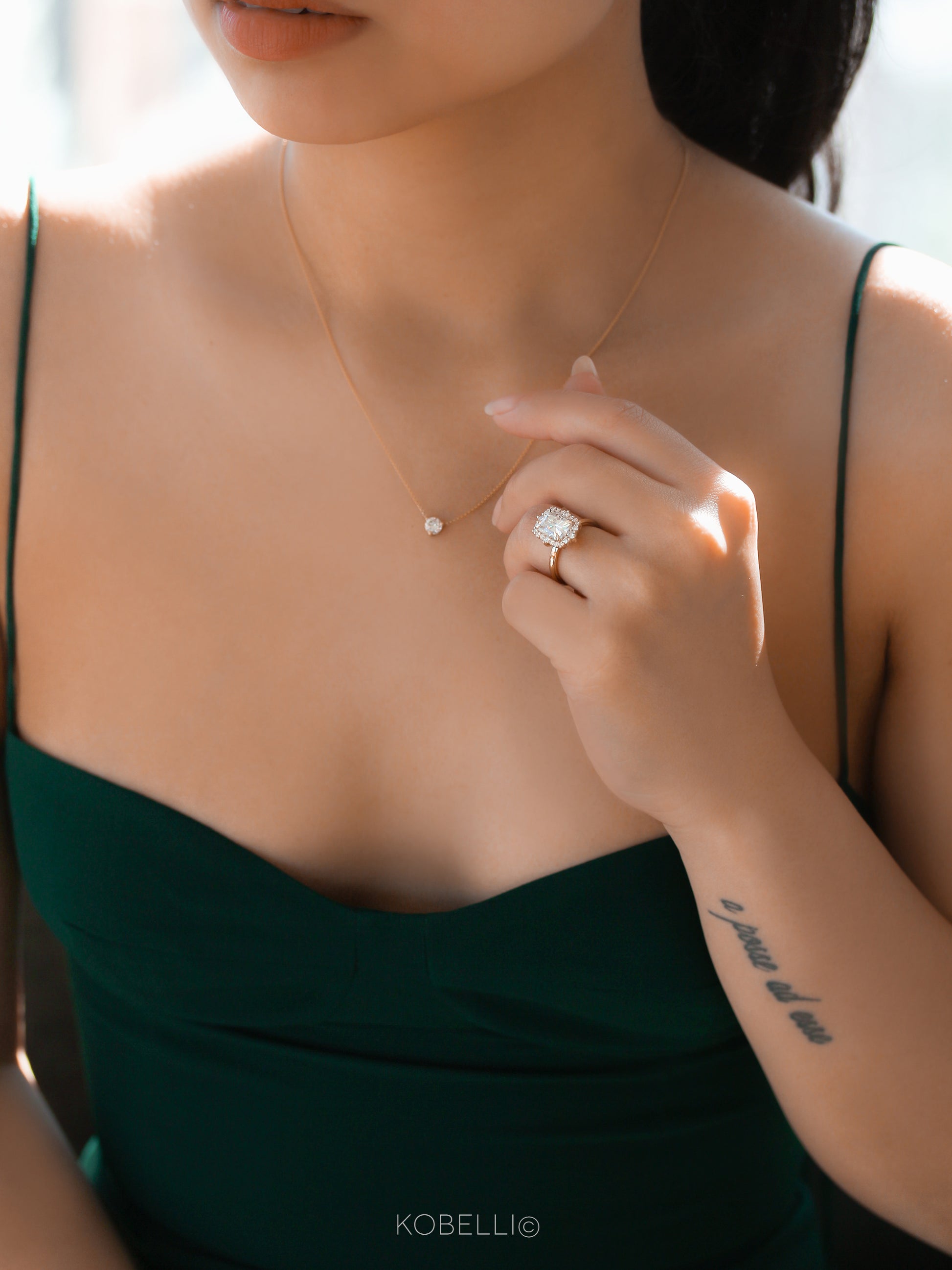 3.1 Carat Moissanite Raina Ring