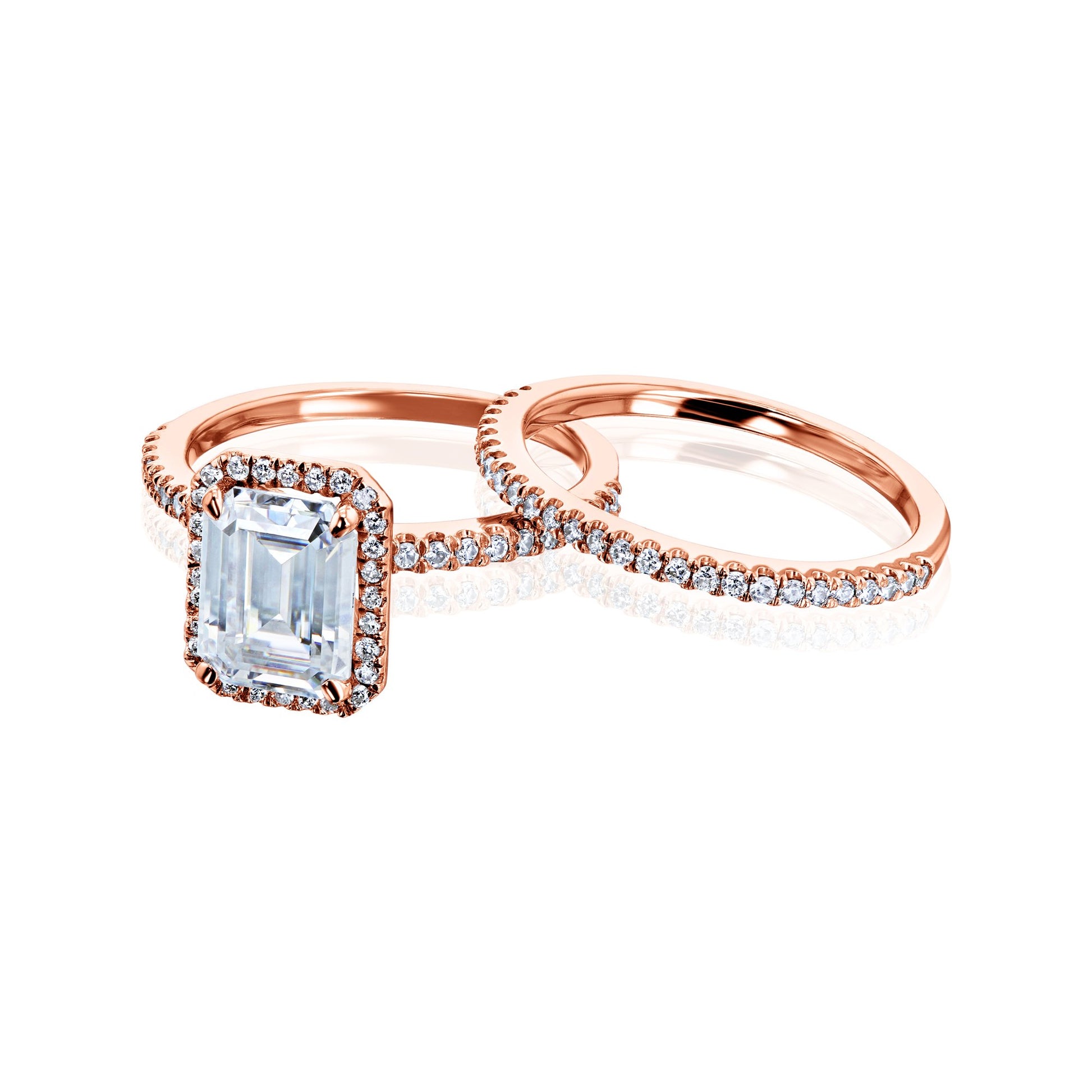 Kobelli Emma Moissanite Bridal Set