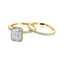 Kobelli Emma Moissanite Bridal Set