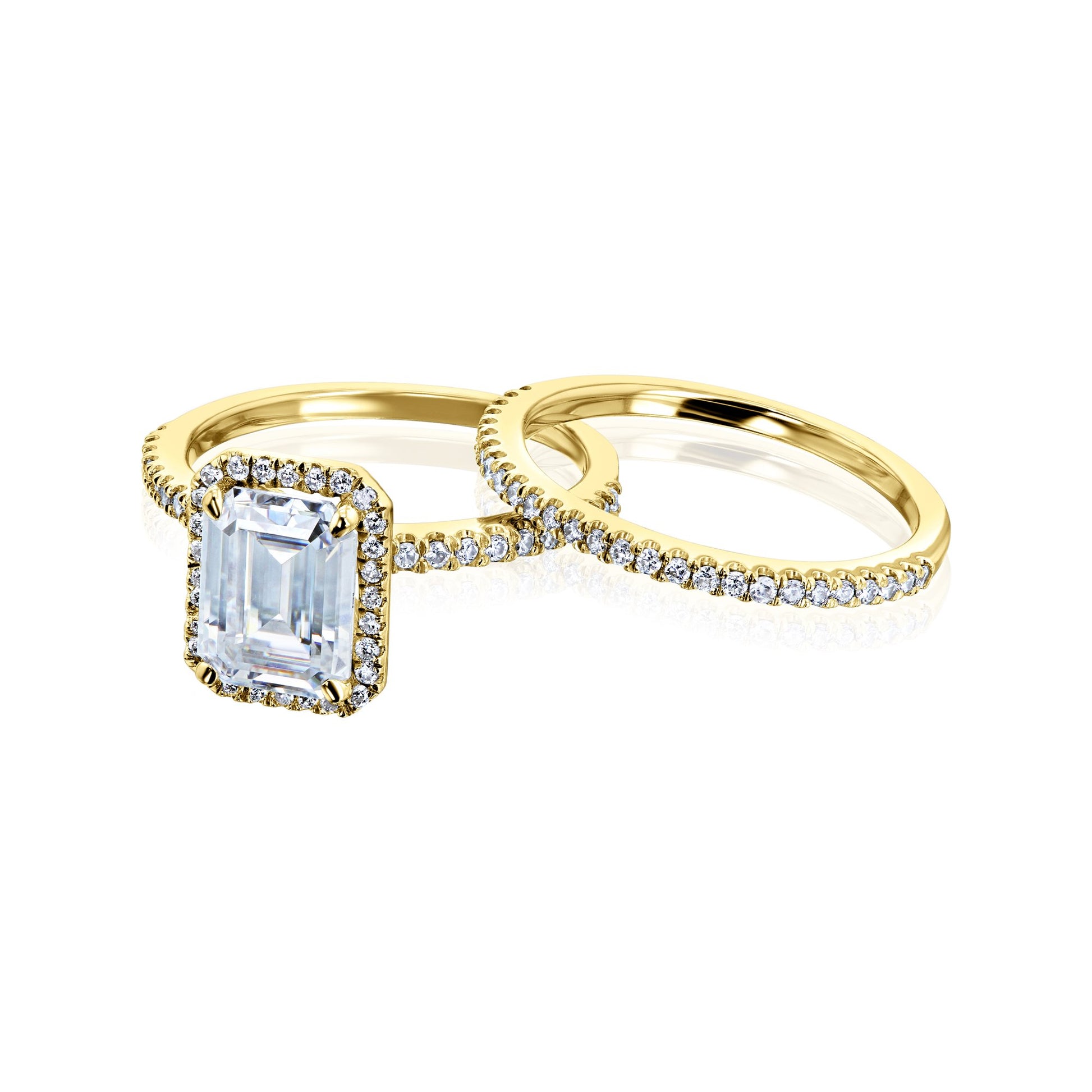 Kobelli Emma Moissanite Bridal Set