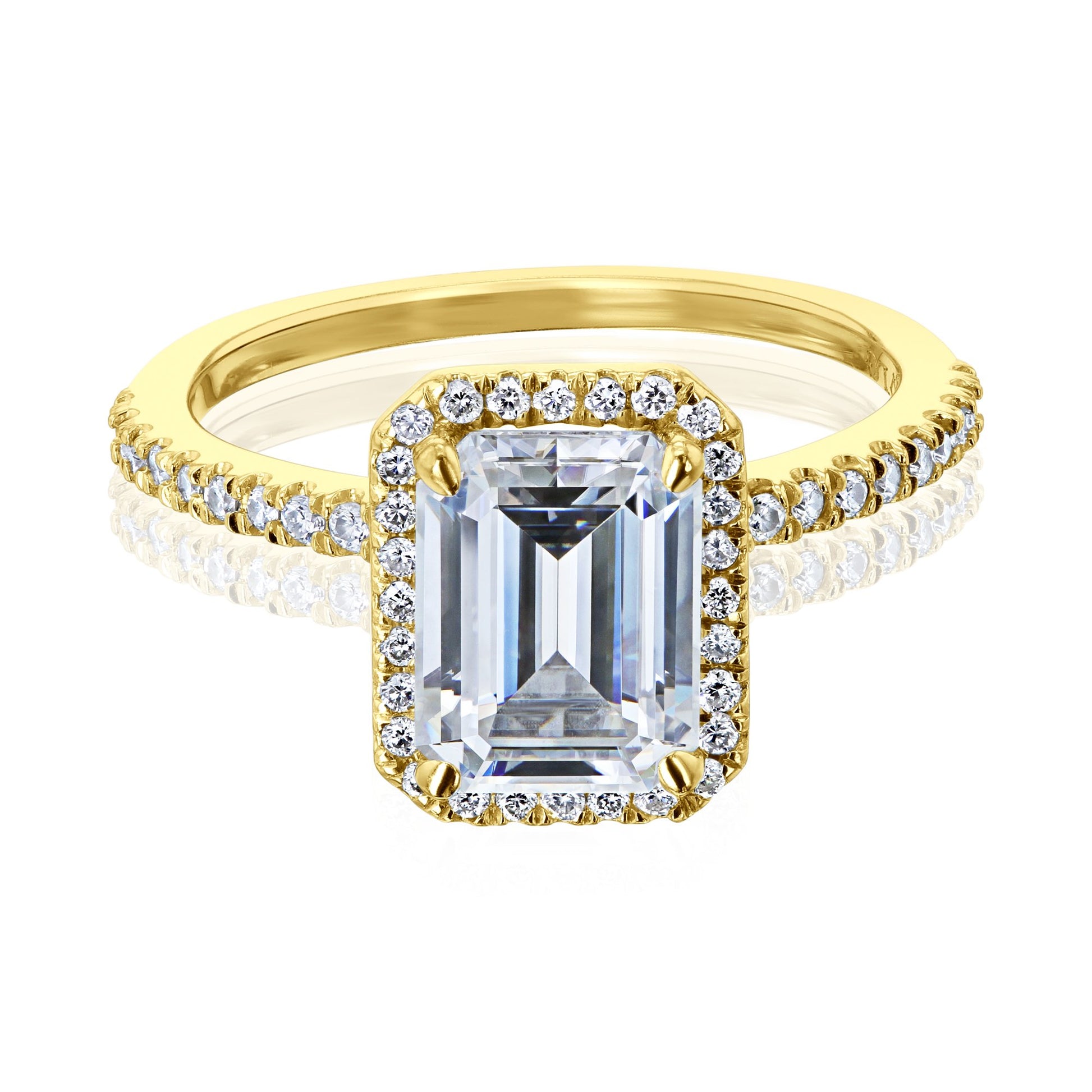 Kobelli Emma Moissanite Engagement Ring