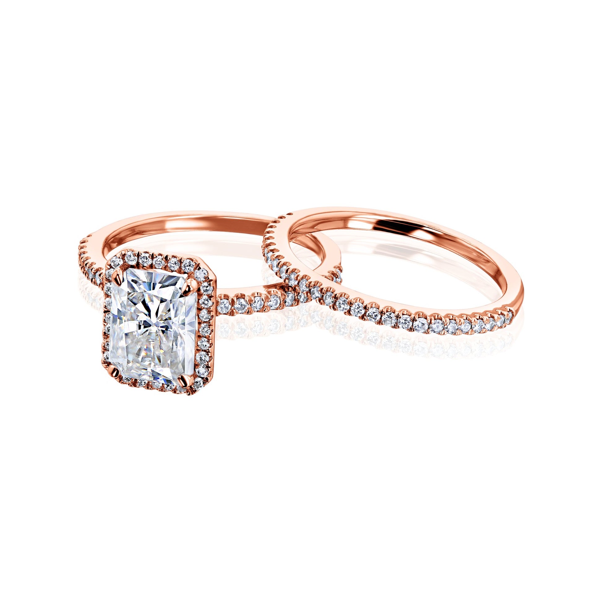 Kobelli Rhona Moissanite Bridal Set
