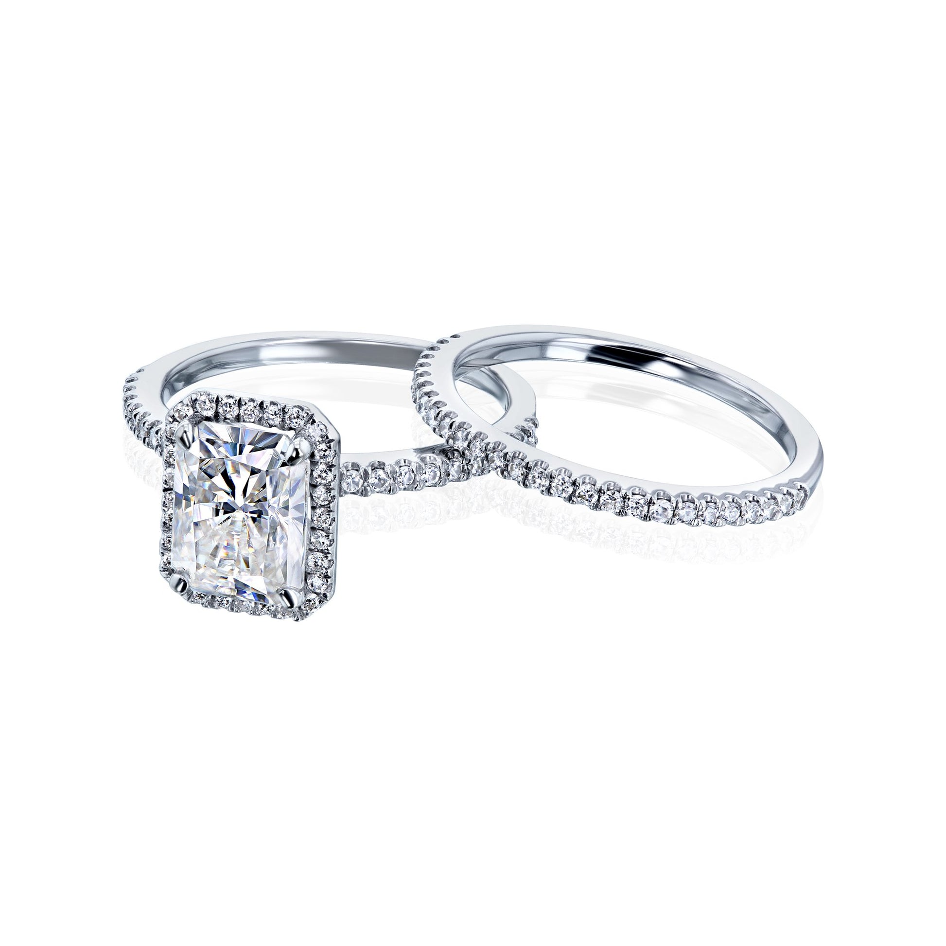 Kobelli Rhona Moissanite Bridal Set