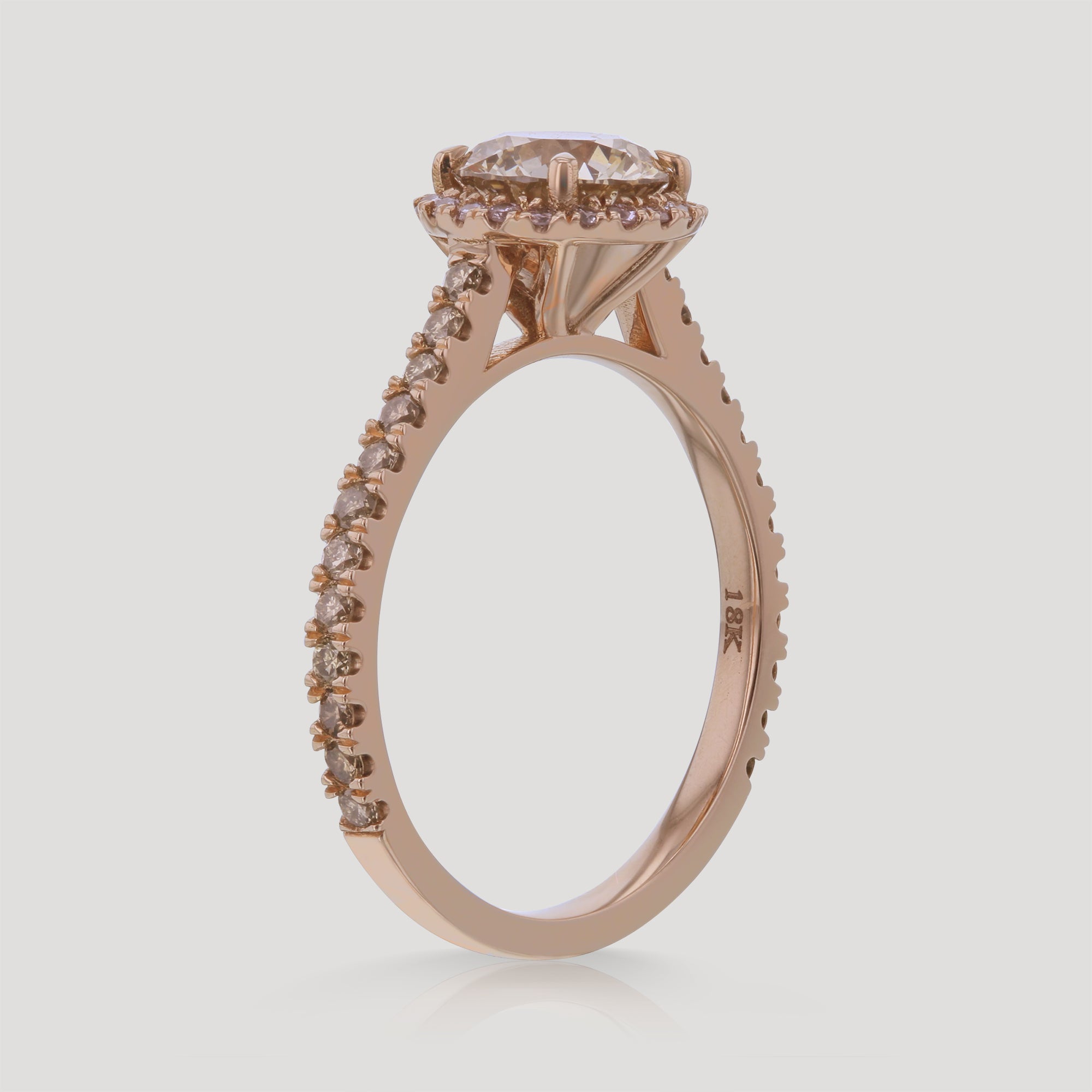 Rose Cognac Ring