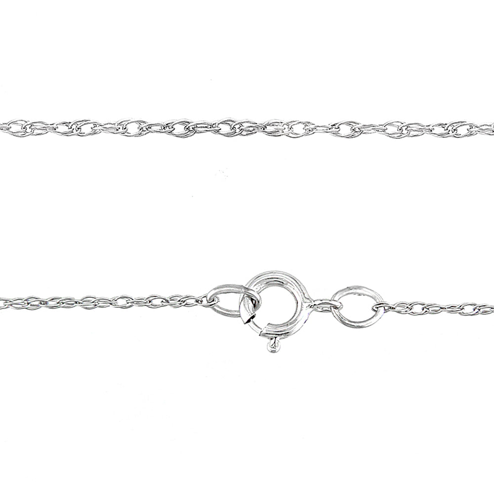 Natural Diamond Accent Mini Heart Bezel Necklace