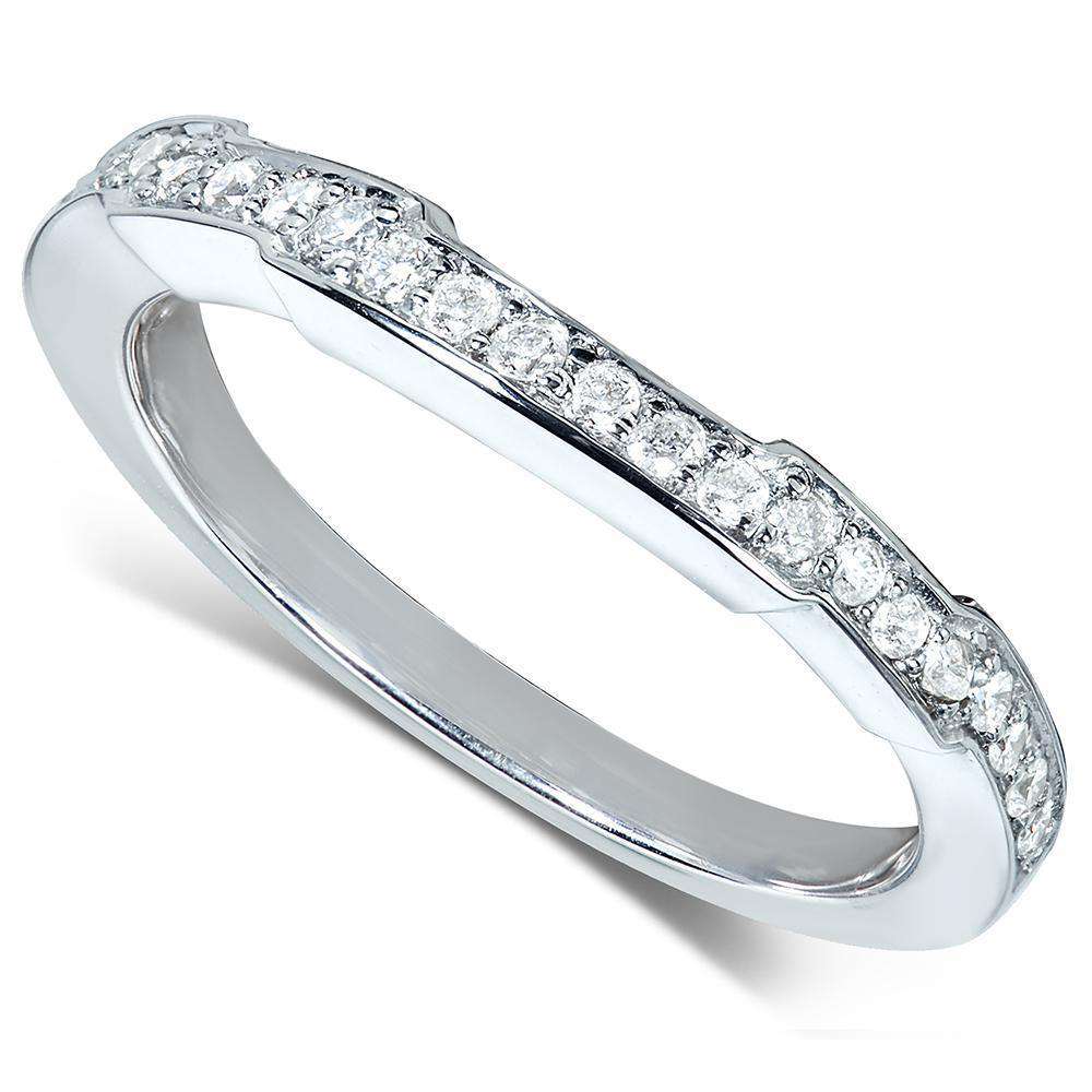 Natural Diamond Audrey Shadow Ring