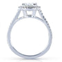 Kobelli Round-cut  Diamond Halo Engagement Ring 1 1/4 Carat (ctw) in 14k White Gold
