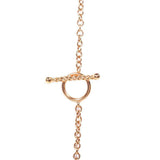 Kobelli Zitronenquarz- und Diamant-Halskette, Tahiti-Perlenkette 18 Karat Gelbgold 71077X
