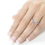 Kobelli Round Diamond Shadow Band 1/5 Carat (ctw) in 14k White Gold