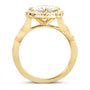 Kobelli Antique Floral Round-cut Moissanite and Diamond Wedding set 1 7/8 CTW 14k Yellow Gold