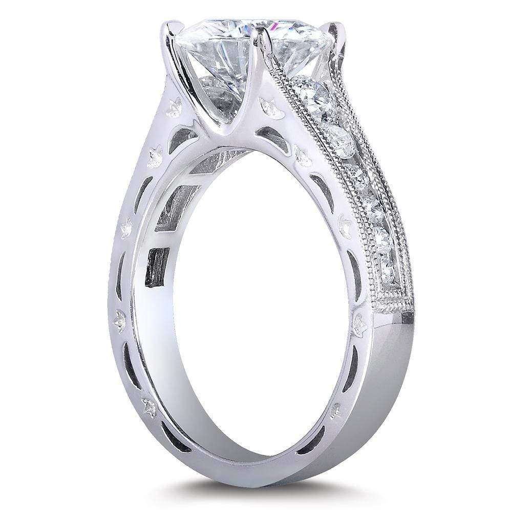 2.4 Carat Moissanite Half Eternity Winter Ring