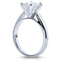 Kobelli Radiant-Cut Moissanite Solitaire Engagement Ring 1 4/5 CTW 14k White Gold