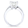 Kobelli Moissanite 2 Carat Solitaire Extra Wide Engagement Ring in Solid Gold
