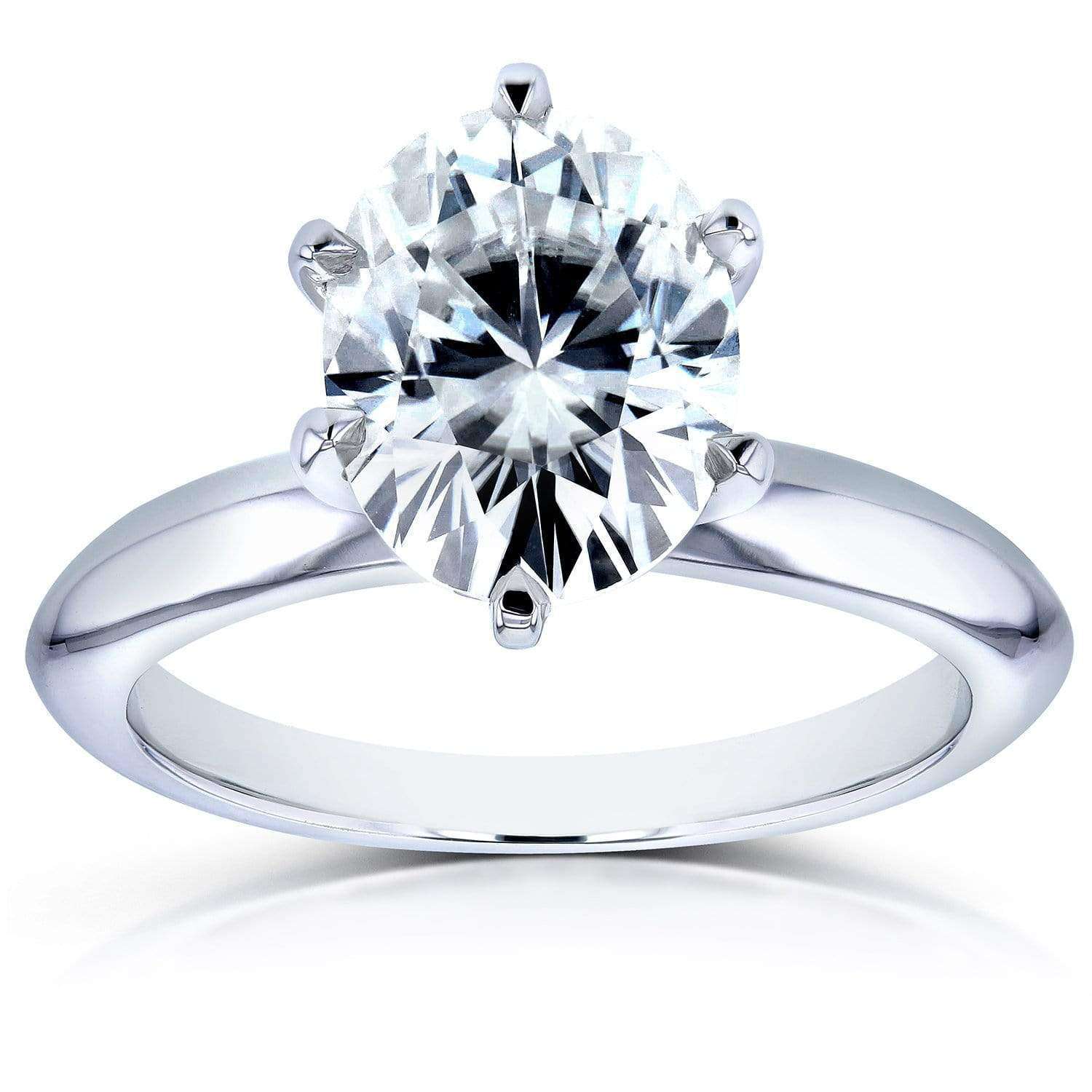 2.1 Carat Moissanite Solitaire Joan Ring
