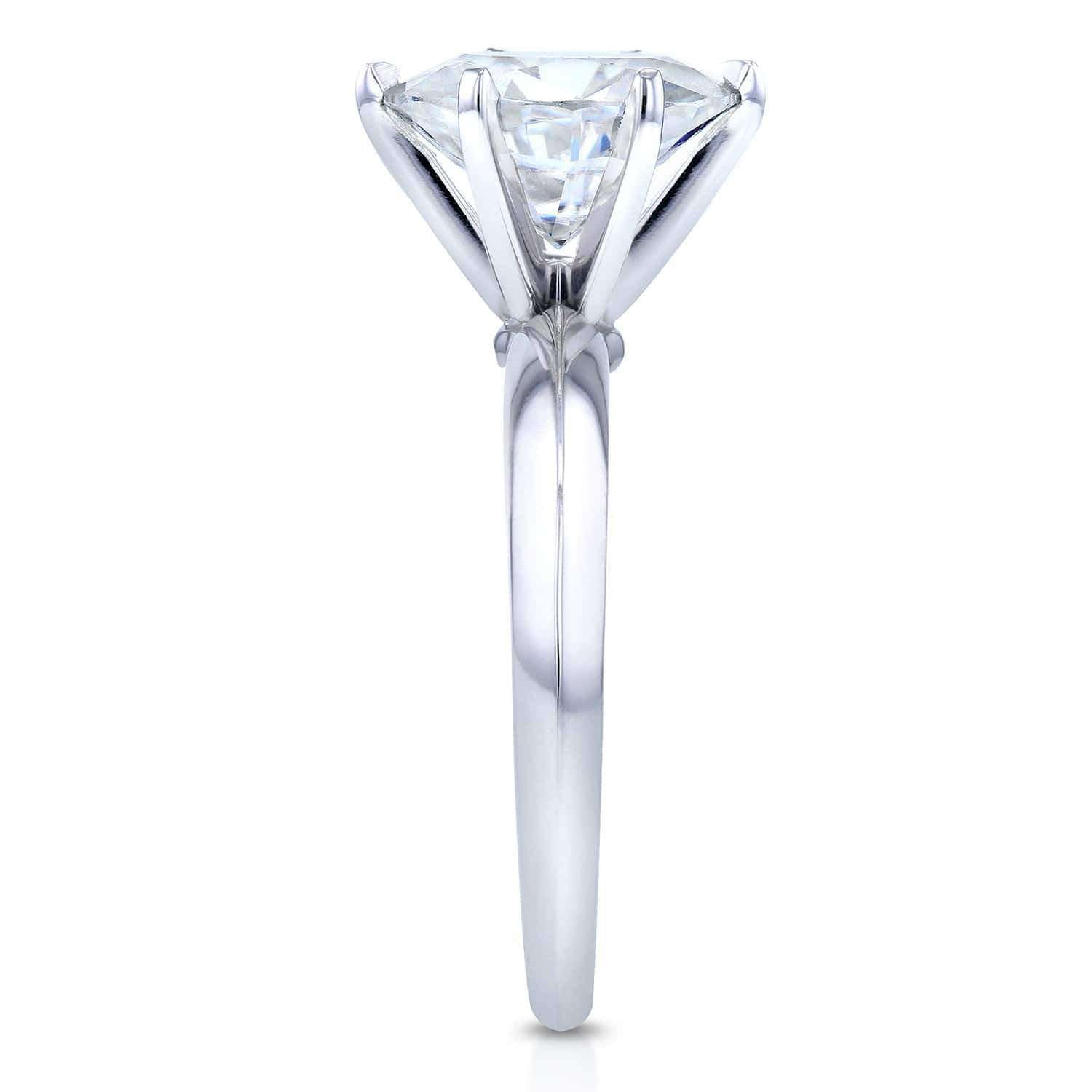 2.1 Carat Moissanite Solitaire Joan Ring