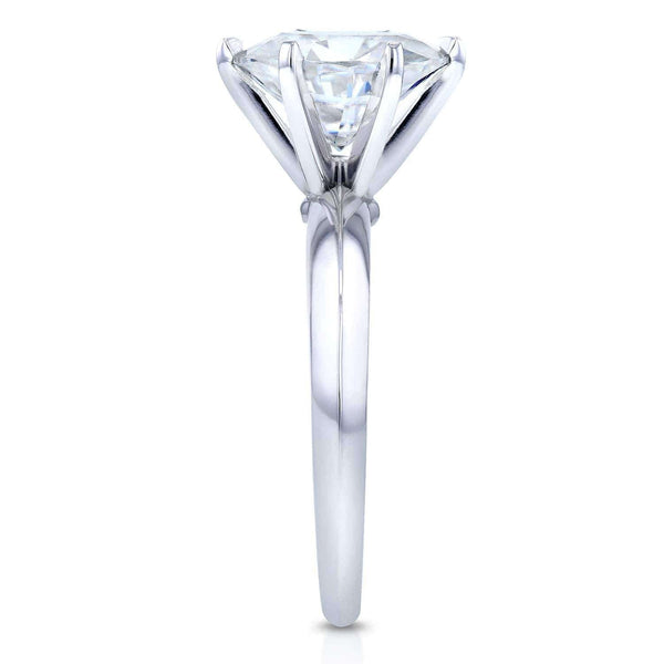 2.1ct Oval Knife-Edge Solitaire