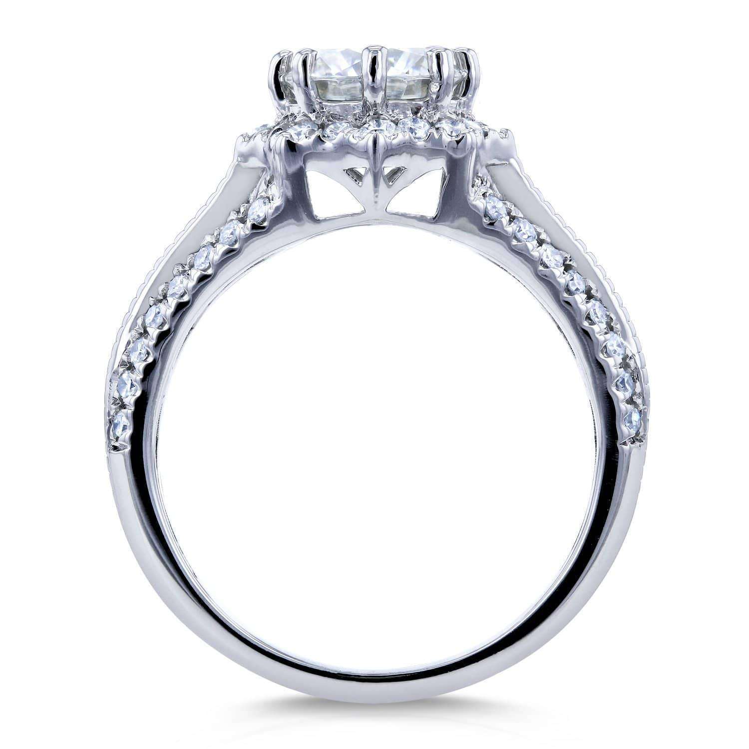 Vintage Web Halo Ring