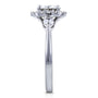 Kobelli Forever One Moissanite Multi Stone Pinched Shank Ring (1-2/5ct TGW)